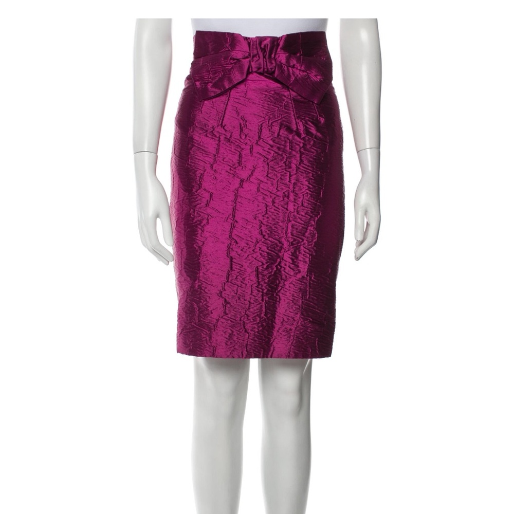 Prada Fuschia Pink Pencil Skirt for Cocktail sz 0-2